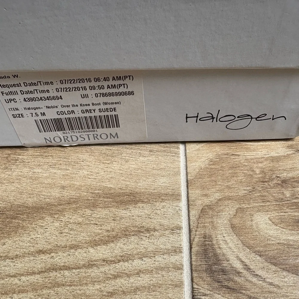 Halogen noble over